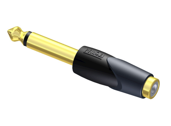 ProCab adptador RCA a Jack 6,3 mm ProCab adptador RCA a Jack 6,3 mm